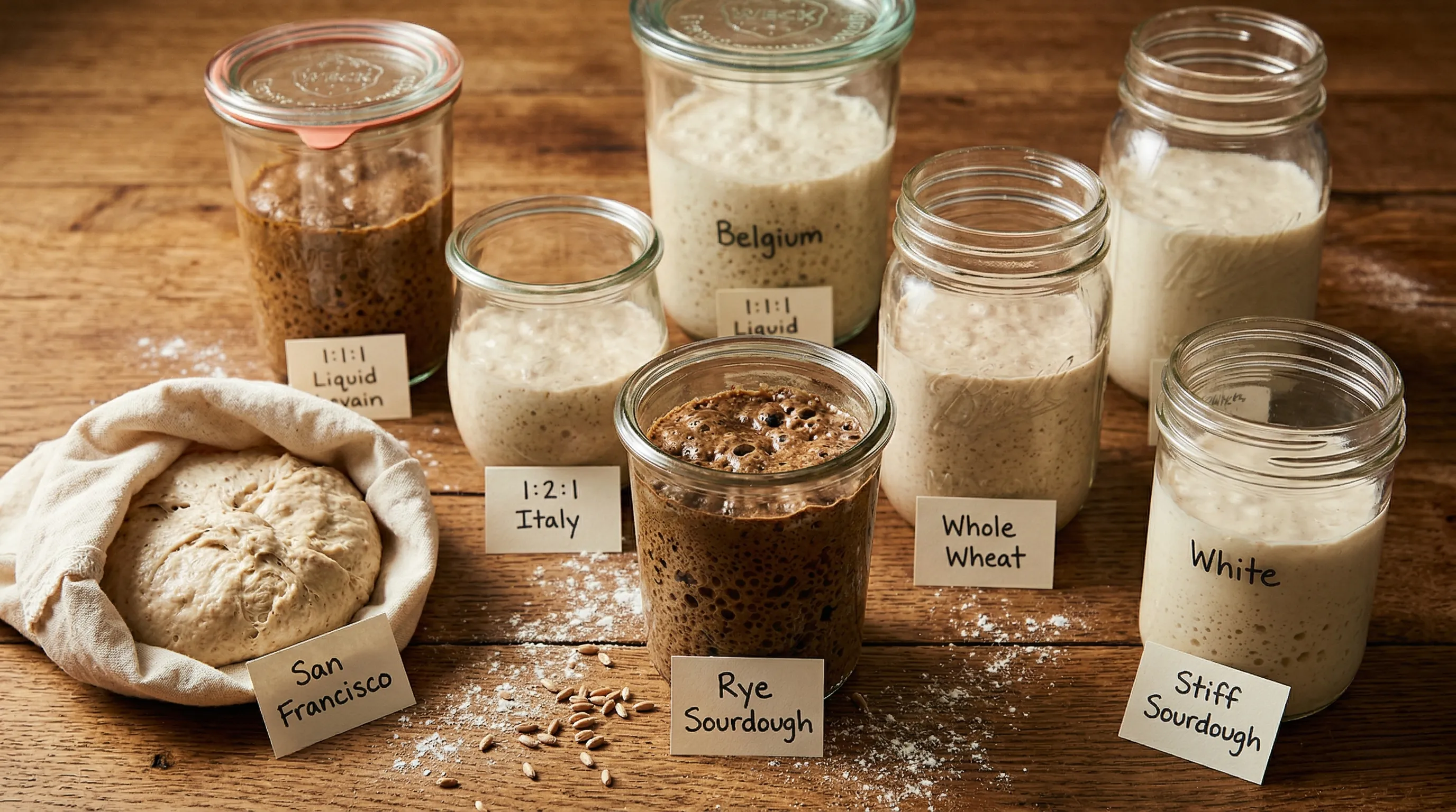 Global Sourdough Taxonomies