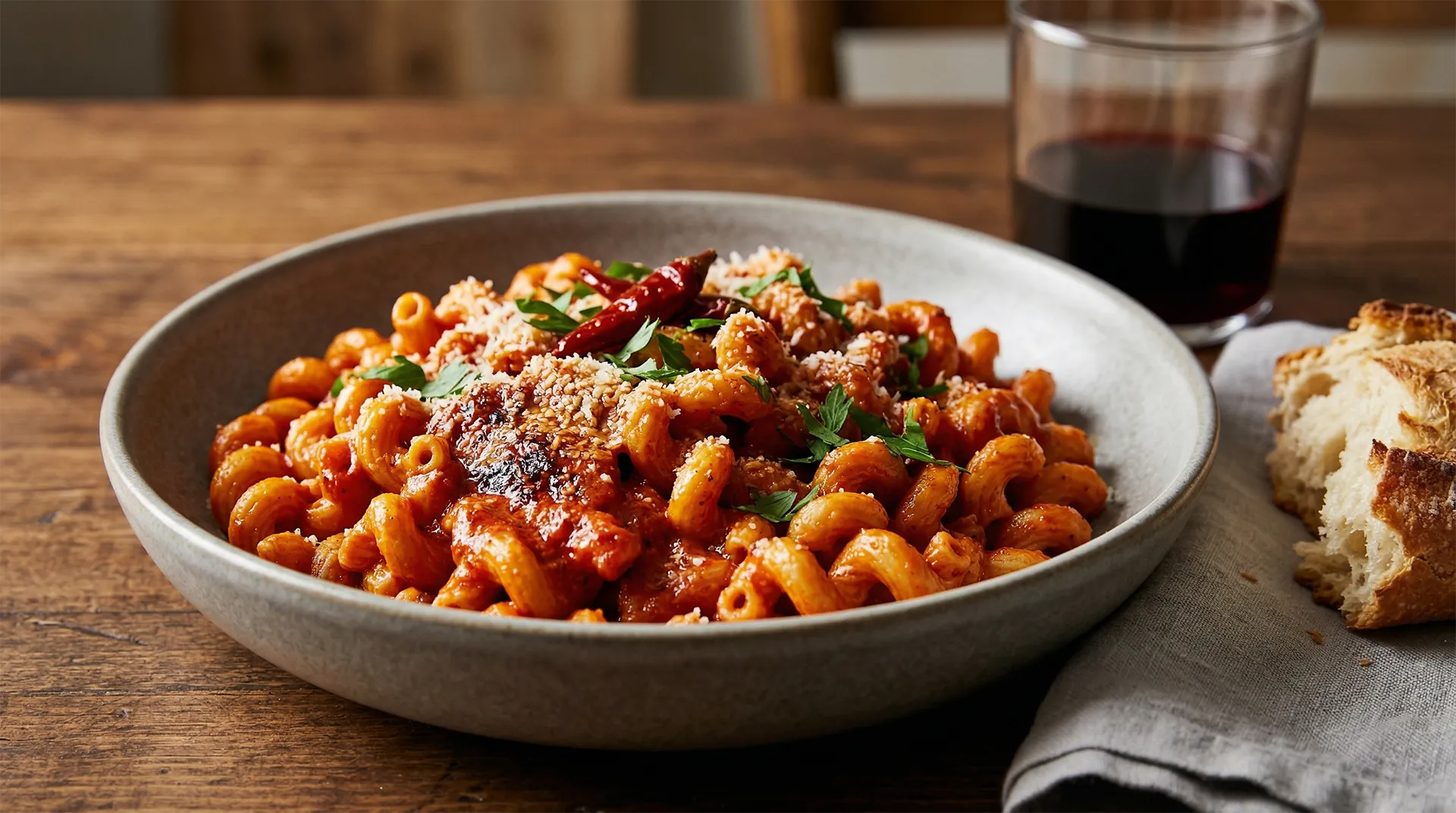 Calabrian Chili & Red Pepper Cavatappi
