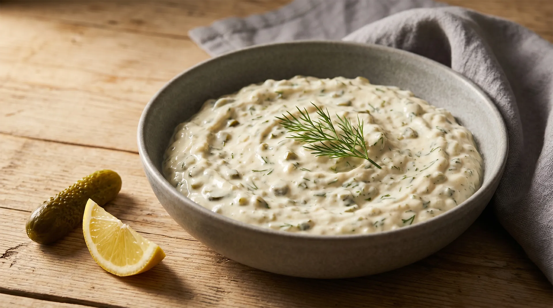 Classic Tartar Sauce (Sauce Dérivée)