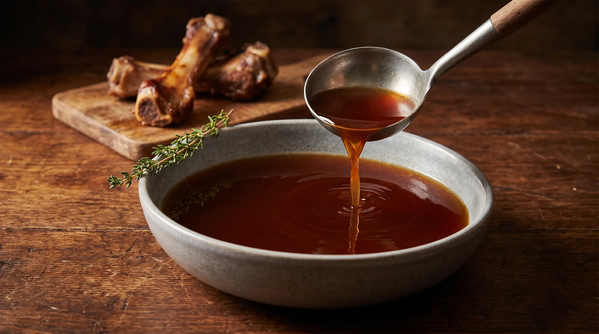 Pressure-Roasted Brown Stock (Fond Brun)