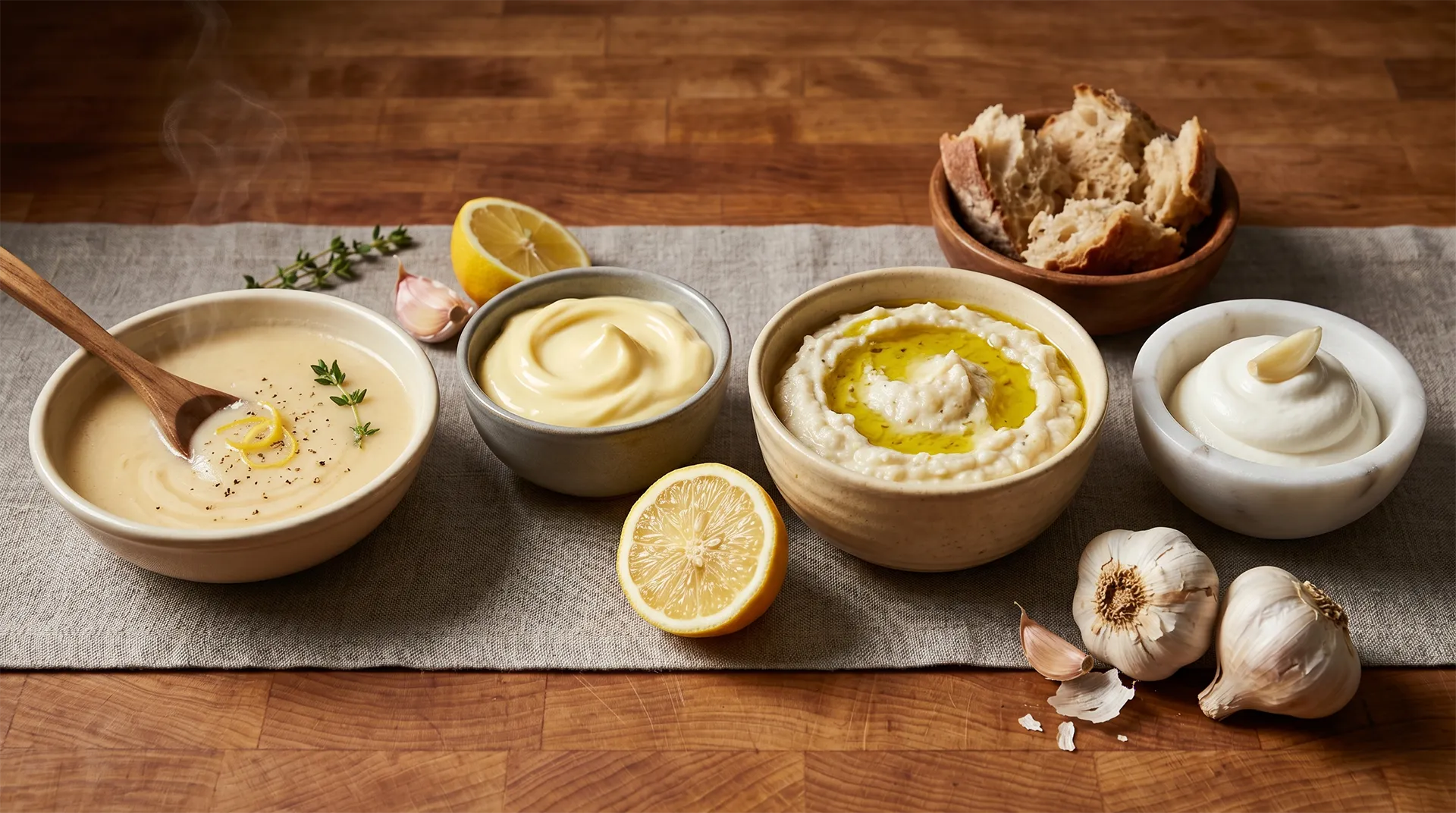 Emulsion Sauces of the Mediterranean