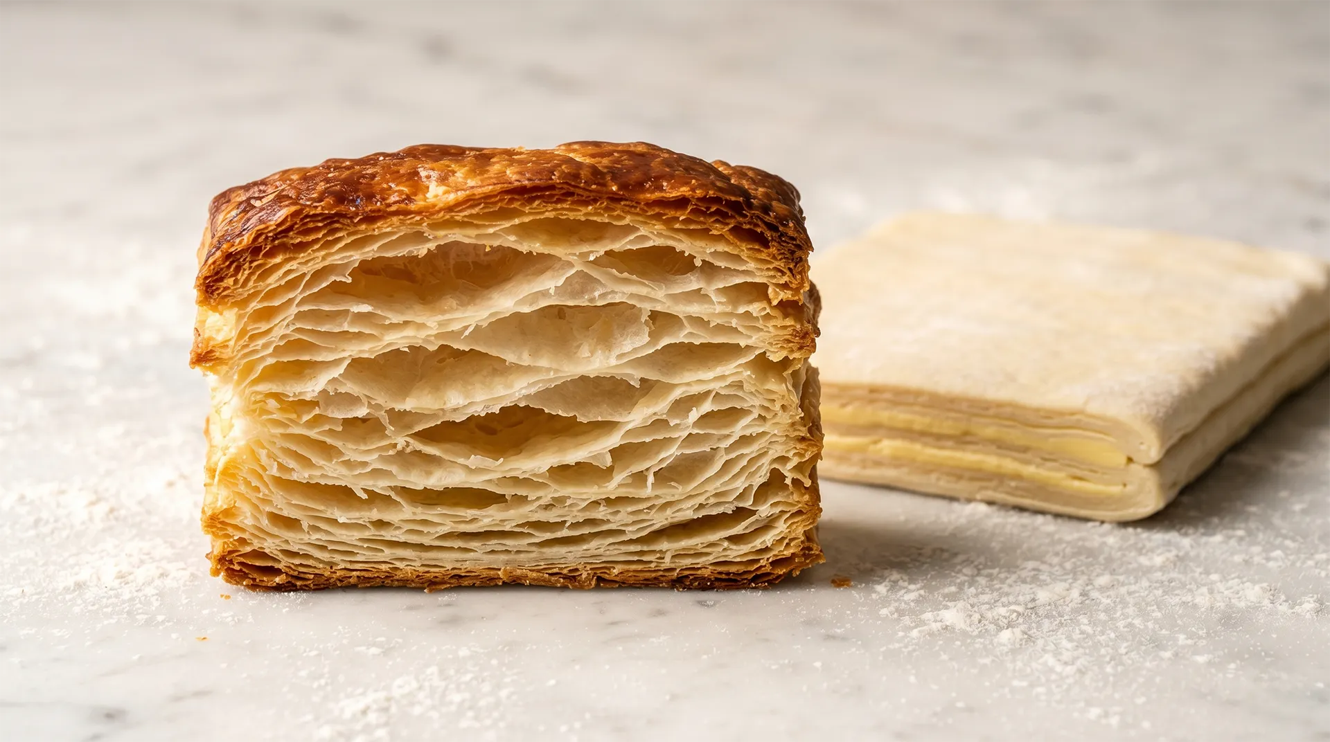 Pâte Feuilletée (Classic Puff Pastry)